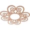 Ekena Millwork Cohen Wood Fretwork Pierced Ceiling Medallion, Cherry, 38"OD x 13"ID x 3/8"T CMWP38X38X0375COCH - alternate 2